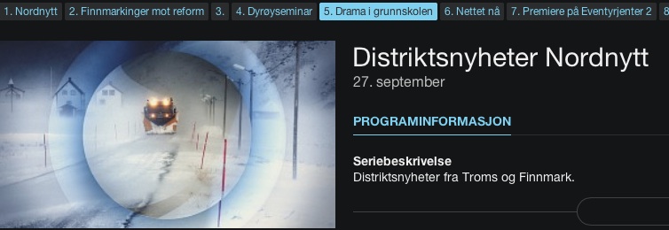 NRK Nordnytt filmet aksjonen på Harstad skole. Klikk for å se nyhetsinnslaget. 